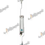 خرید قفل سوئیچدار عمودی نقره ای MS460-1-1-2